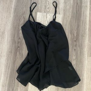 NWOT Doki Geki Black Whimsy Top Size S